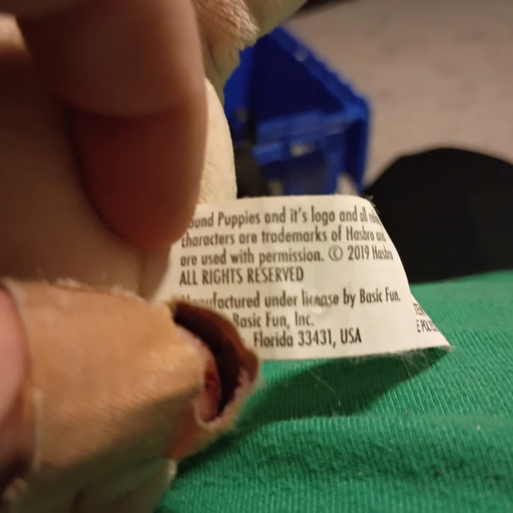 2019 Hasbro Pound Puppies Stuffed Animal Plush Toy